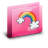 Folder Rainbow Pink Icon 48x48 png